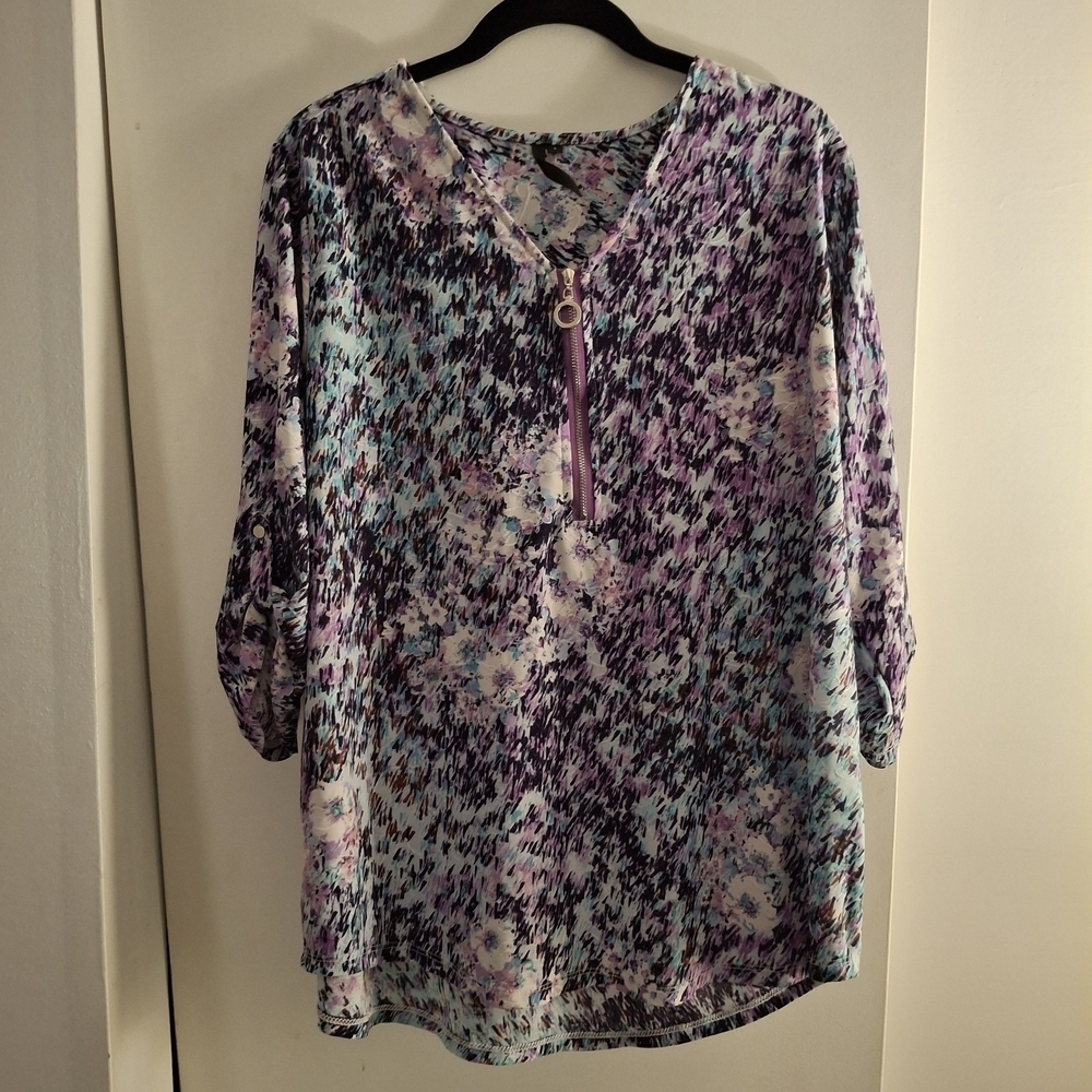 Cathy Floral Print Women's Top